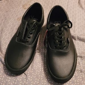 Vans Era (classic tumble) all black size 10.5